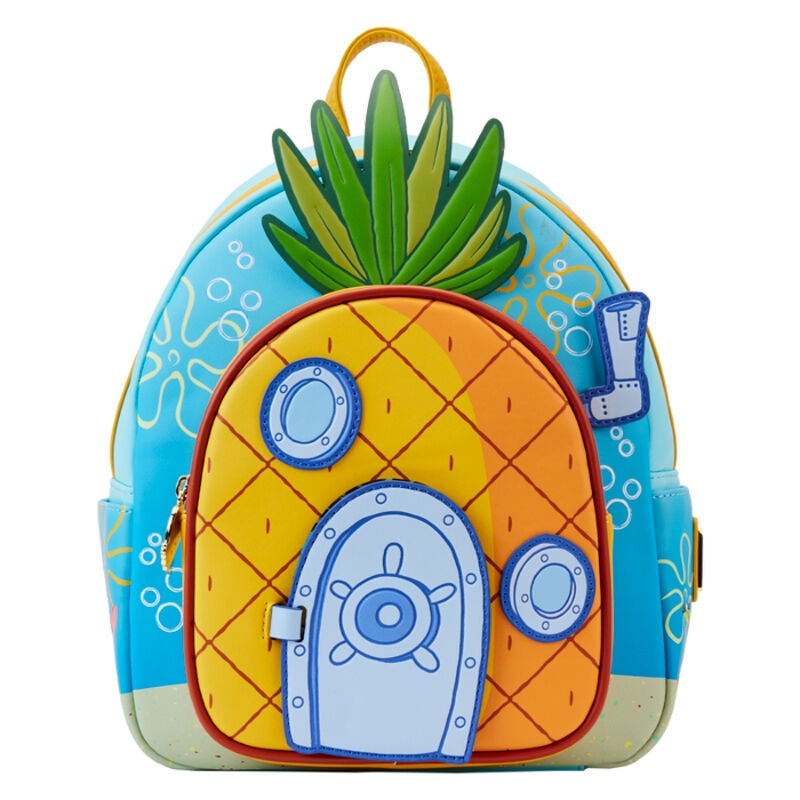 LOUNGEFLY : NICKELODEON - Spongebob Squarepants Pineapple House Mini Backpack
