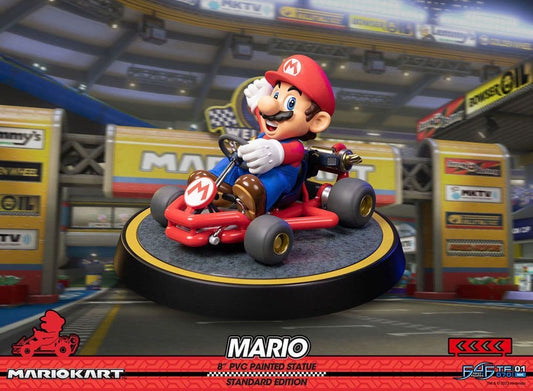 Collectible Mario figure from Mario Kart by First 4 Figures
