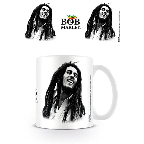 BOB MARLEY - B&W Mug