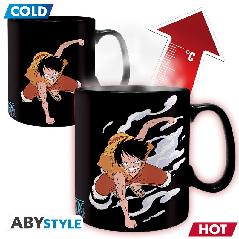 ONE PIECE - Luffy & Ace Heat Changing Mug