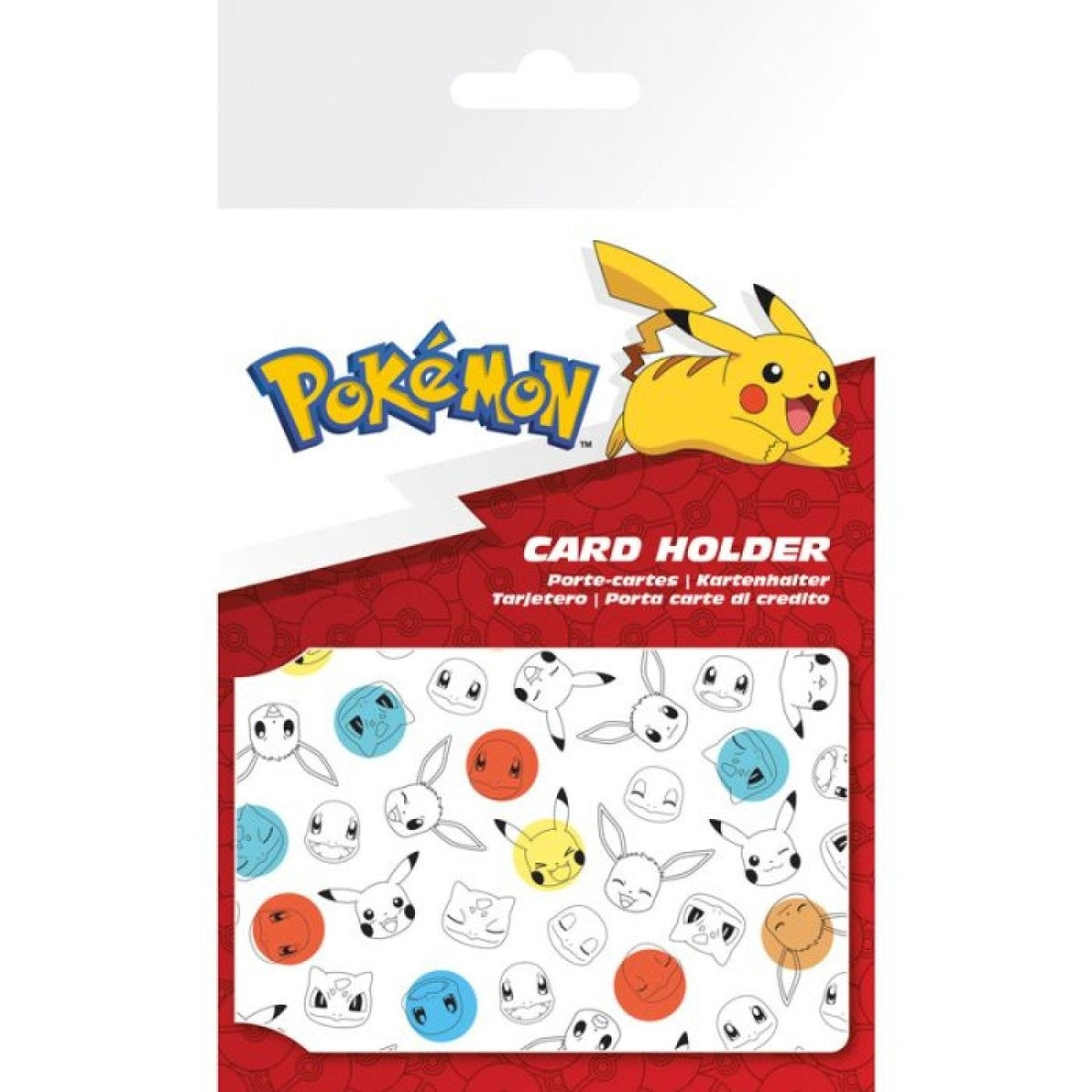 POKEMON - Face Pattern Card Holder