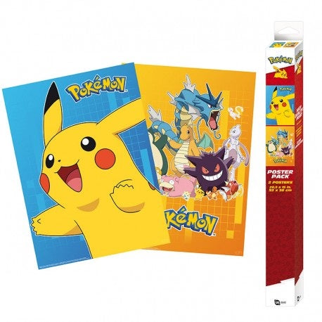 POKEMON - Colourful Characters Chibi Poster Pack