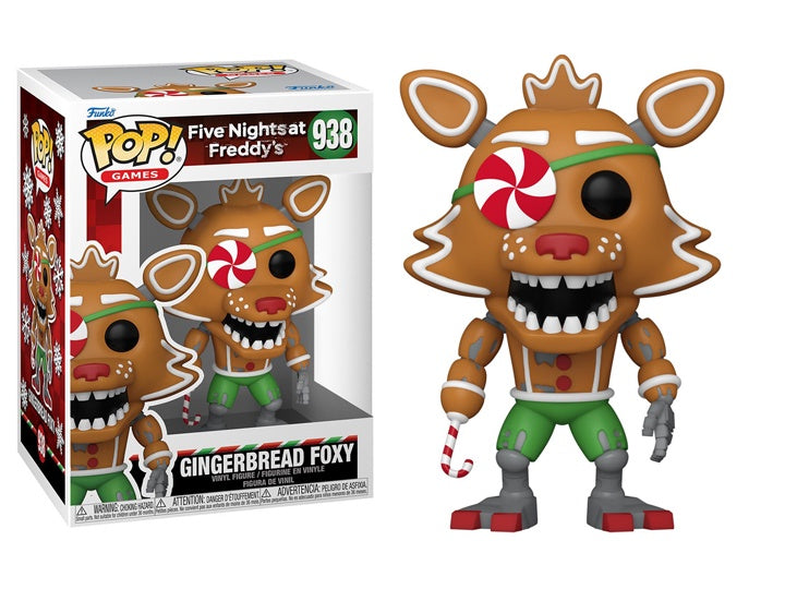 FIVE NIGHTS AT FREDDY'S - Gingerbread Foxy #938 Funko Pop!