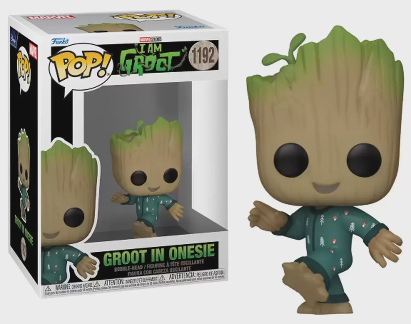 MARVEL : I AM GROOT - Groot In Onesie #1192 Funko Pop!