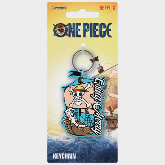 ONE PIECE - Going Merry Rubber Keyring