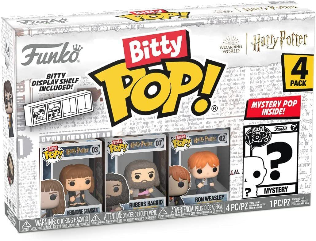 HARRY POTTER - Hermione In Robe Funko Bitty Pop! 4 Pack
