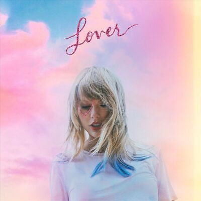 TAYLOR SWIFT - Lover Pink & Turquoise Coloured Vinyl Album
