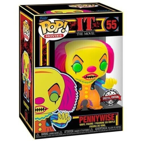 IT - Pennywise #55 Blacklight Exclusive Funko Pop!