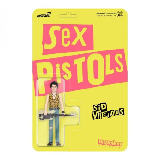 SEX PISTOLS - Sid Vicious Super 7 ReAction Figure