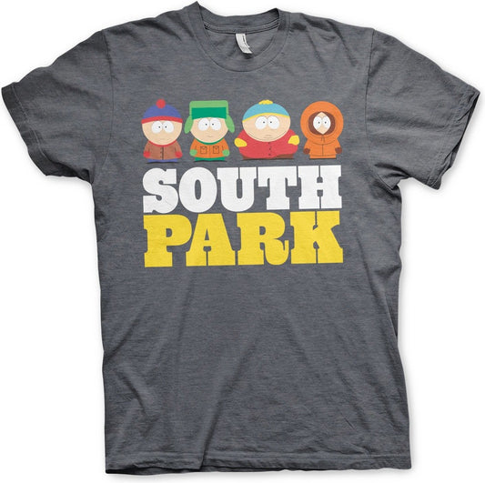 SOUTH PARK - Logo Dark Heather T-Shirt