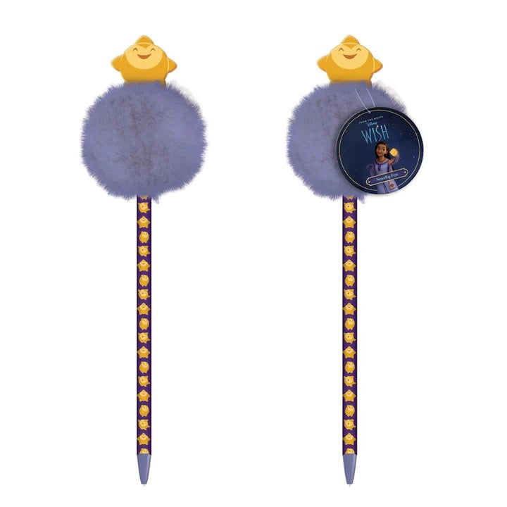 DISNEY : WISH - Wish Upon A Star Pom-Pom Pen