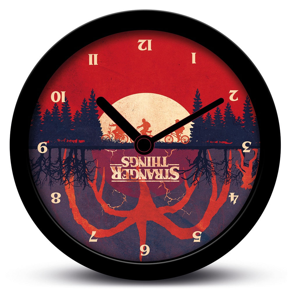 STRANGER THINGS - Upside Down Desk Clock