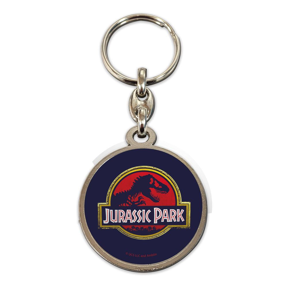 JURASSIC PARK - Movie Logo 7cm Metal Keychain