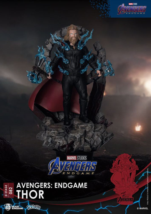 MARVEL : AVENGERS ENDGAME - Thor Beast Kingdom D-Stage Figure