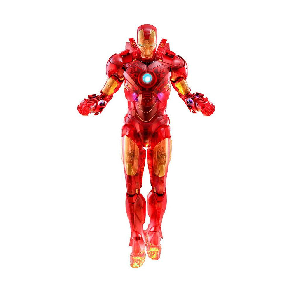 MARVEL : IRON MAN - 1/6 Iron Man Mark IV (Holographic Version) 2020 Toy Fair Exclusive Hot Toys Figure
