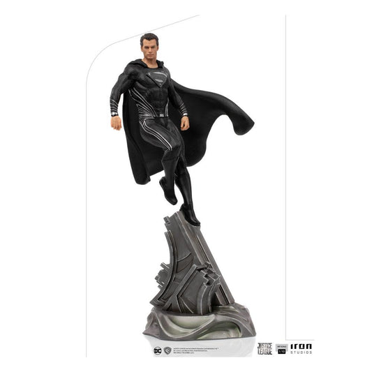 DC : JUSTICE LEAGUE - Zack Snyder's Superman (Black Suit) Iron Studios 1/10 Scale Figure