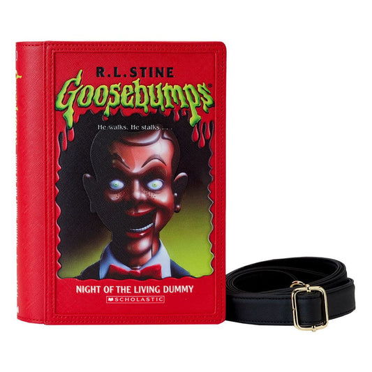 LOUNGEFLY : GOOSEBUMPS - Slappy Book Cover Crossbody Bag