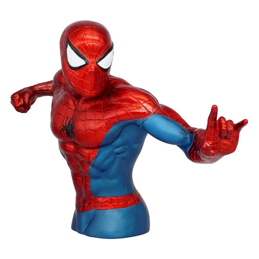 MARVEL : SPIDER-MAN - Spider-Man Metallic Version Figural Money Bank