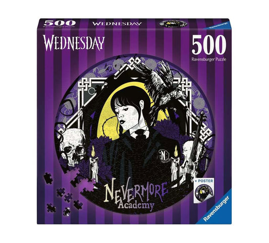 WEDNESDAY - Nevermore Academy 500 Piece Puzzle