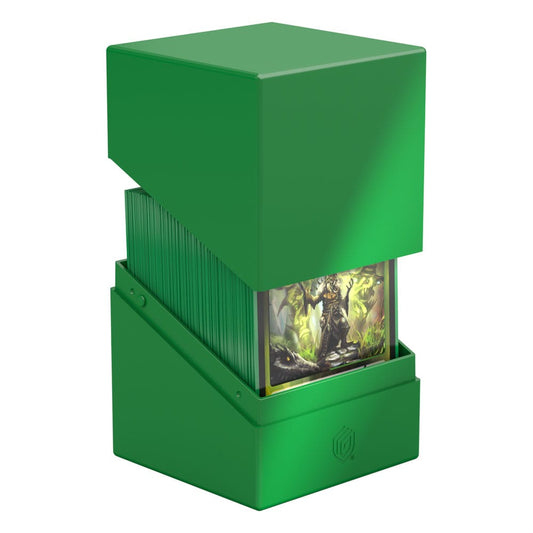 ULTIMATE GUARD - Boulder Deck Case 100+ Solid Green