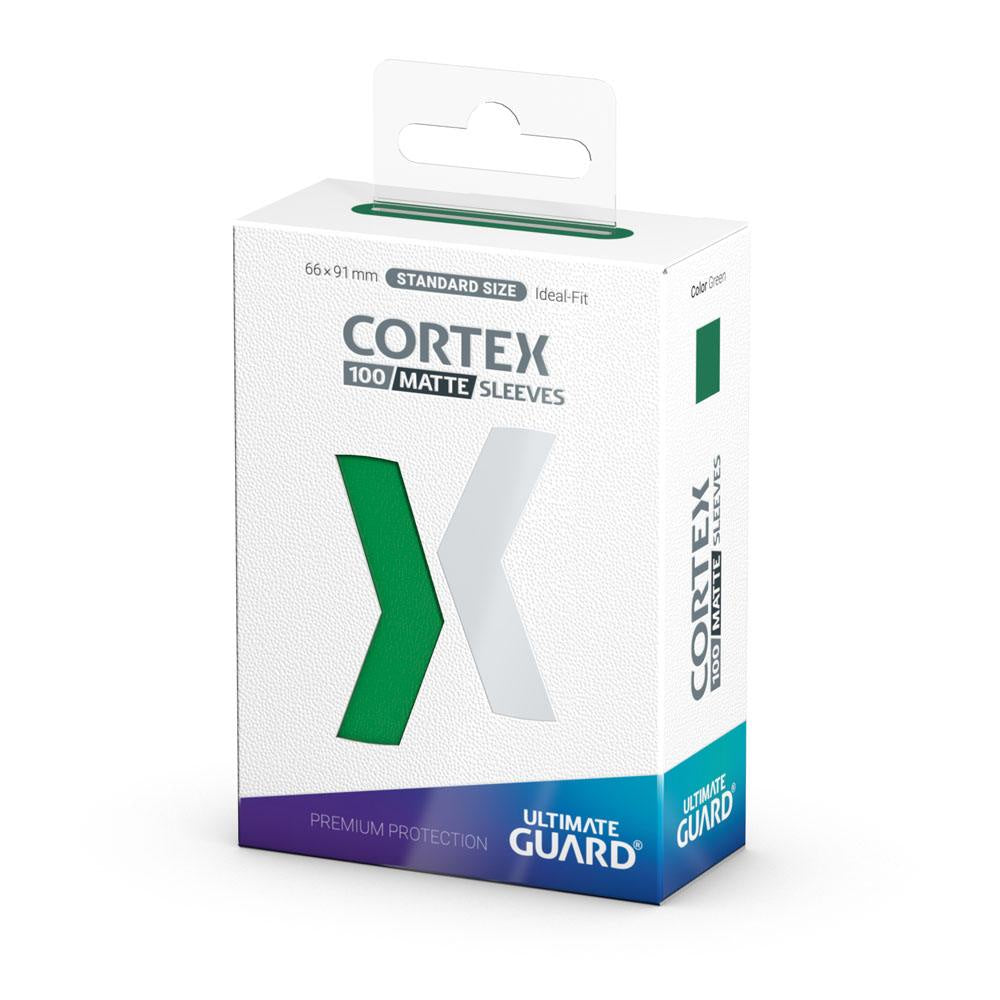 ULTIMATE GUARD - Cortex Sleeves Standard Size Matte Green (100)