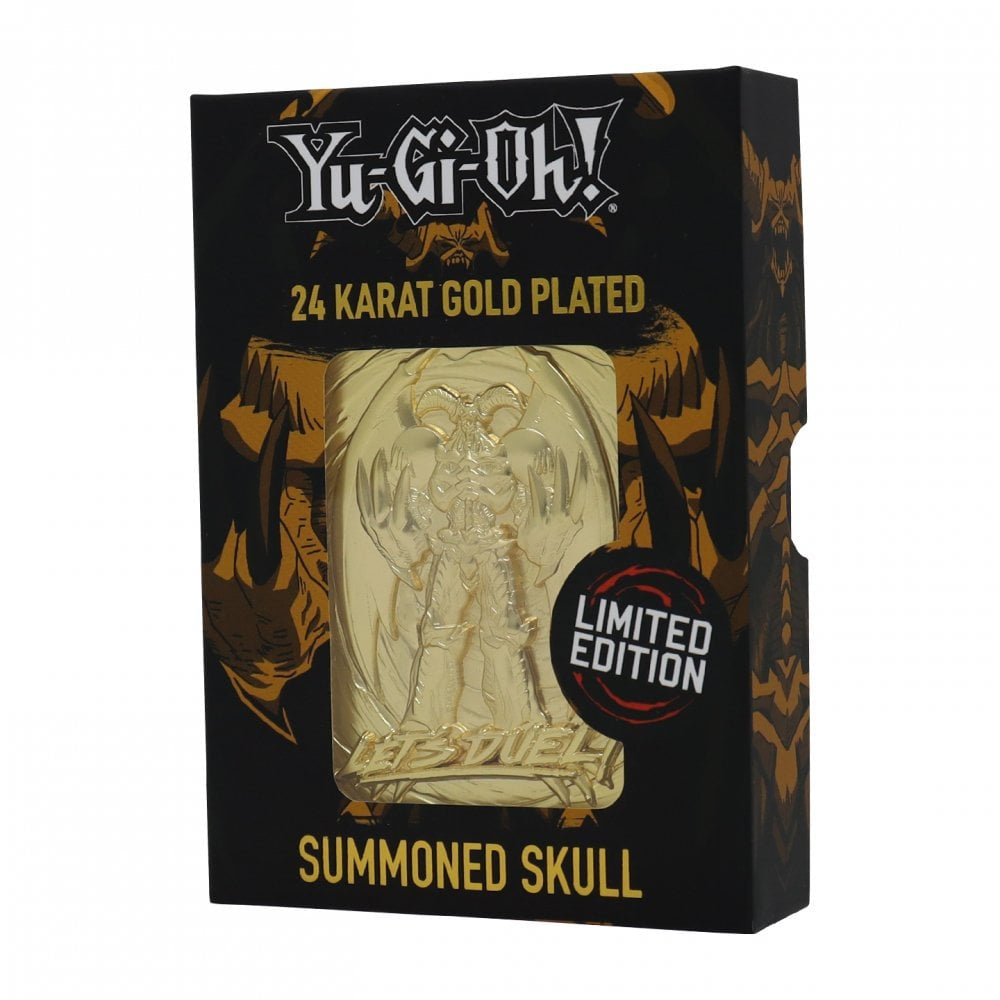 YU-GI-OH! - Summoned Skull 24K Gold Plated Ingot